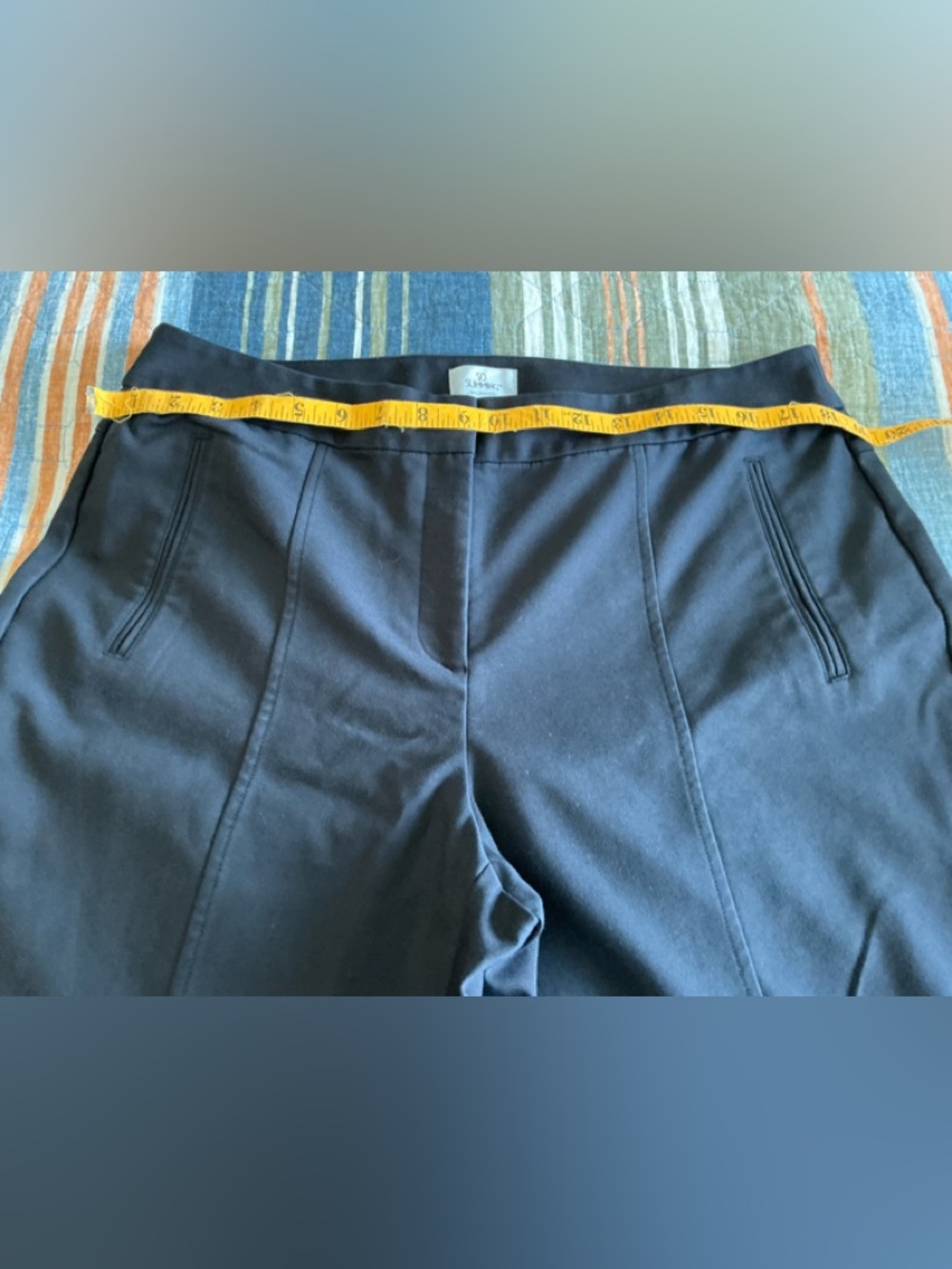 Chico's Black Straight-Leg Women's Pants